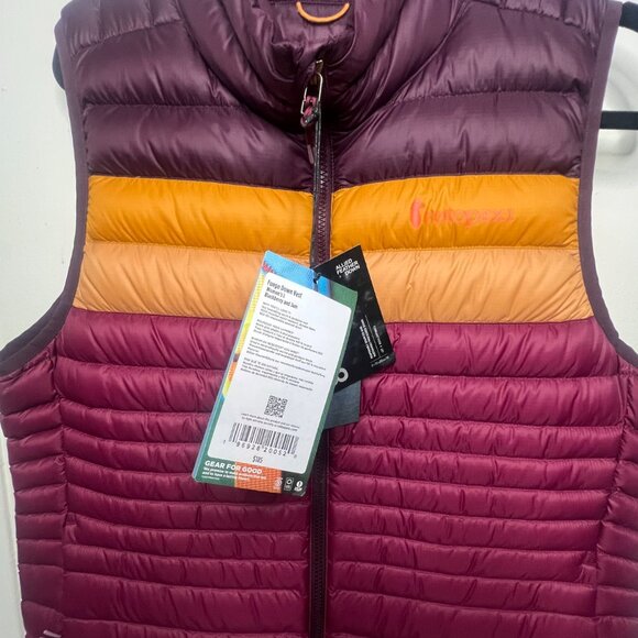 Cotopaxi Fuego Down Vest - Women's Blackberry & Jam 800 Fill NWT - Picture 2 of 4